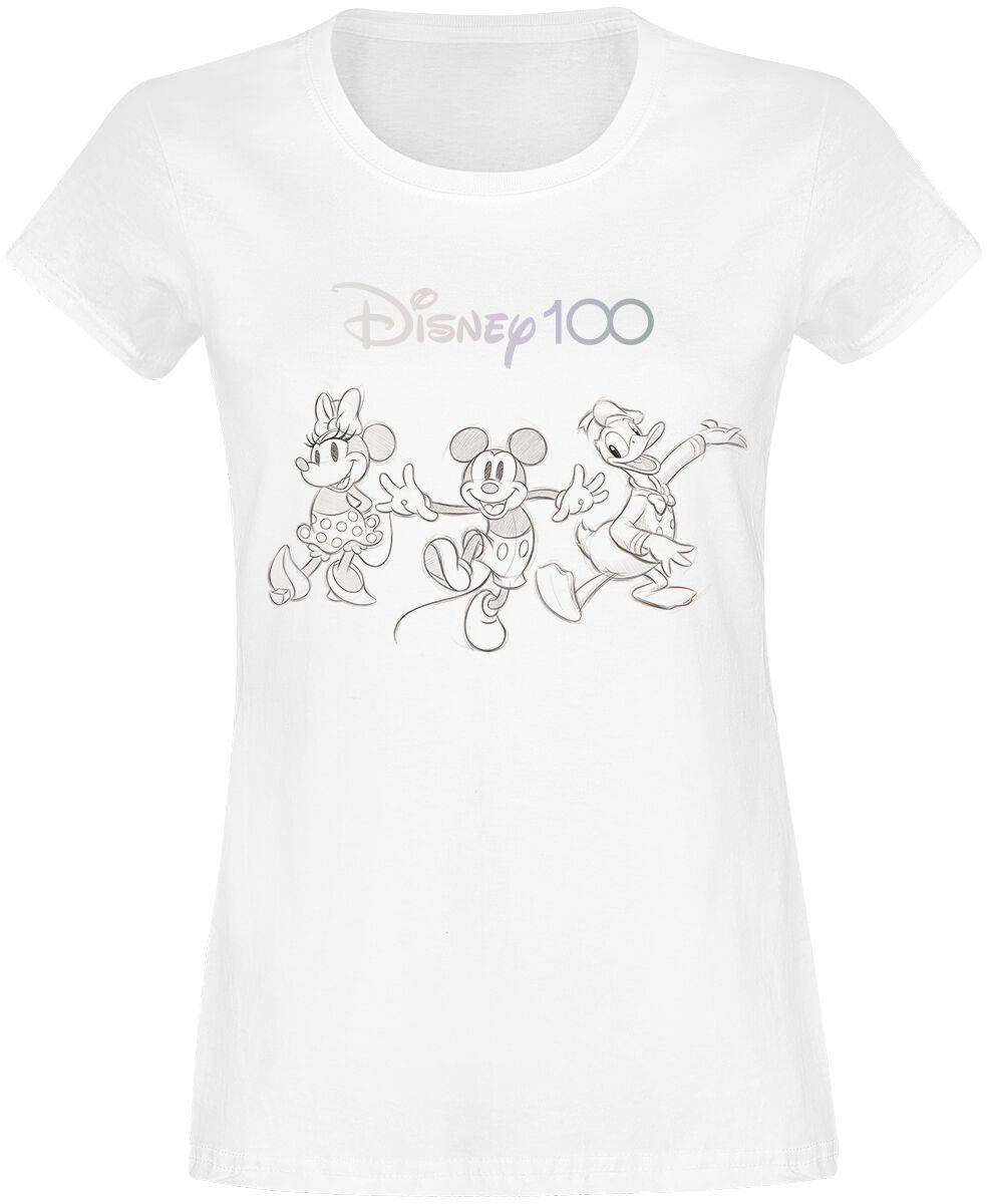 EMP "Disney 100 - 100 Years of Wonder" T-Shirt weiß von Disney