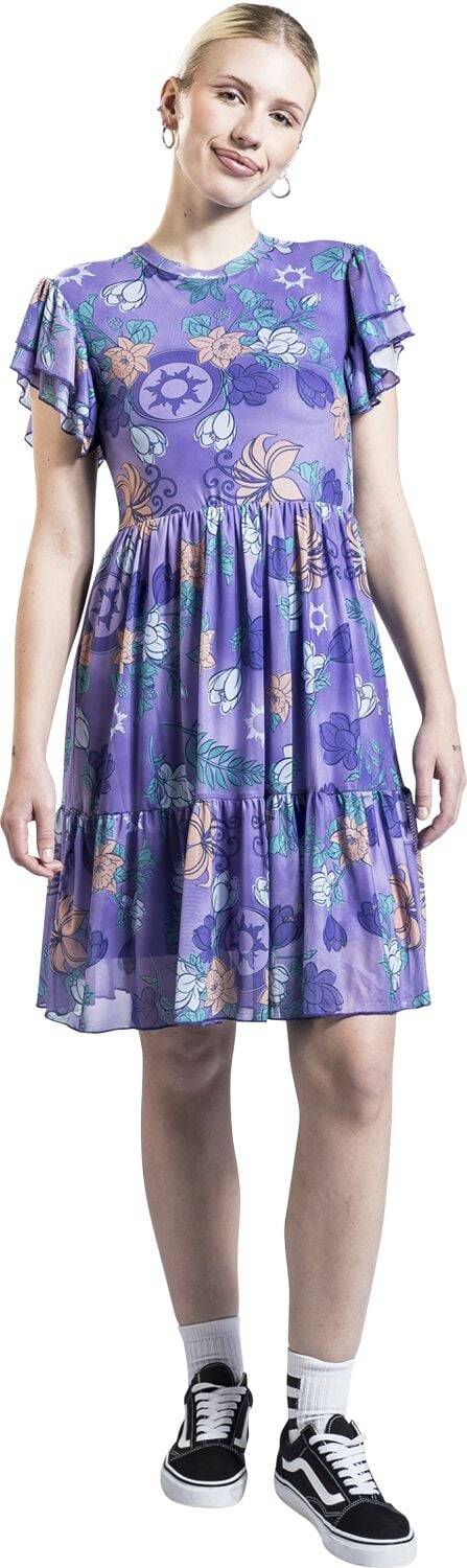 EMP "Disney Princess - Picnic Collection - Rapunzel" Mittellanges Kleid Multicolor Von Rapunzel