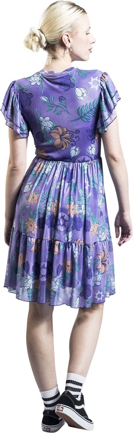 EMP "Disney Princess - Picnic Collection - Rapunzel" Mittellanges Kleid Multicolor Von Rapunzel