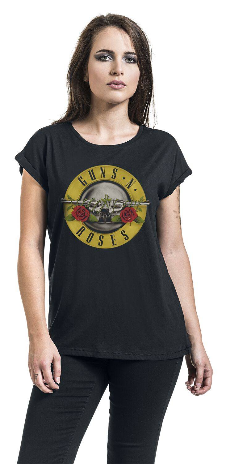 EMP "Distressed Bullet" T-Shirt Schwarz Von Guns N' Roses