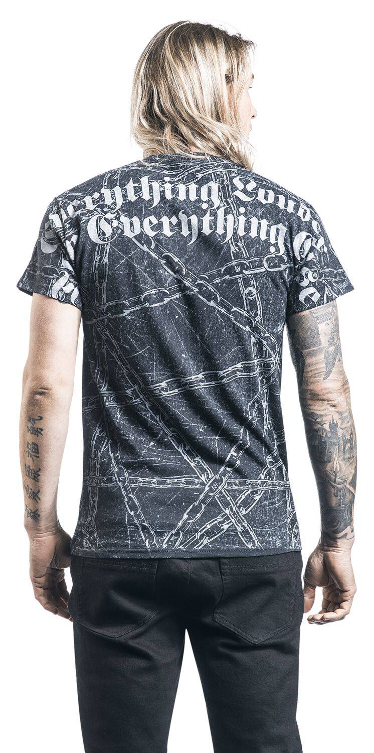 EMP "Dog Skull And Chains Allover" T-Shirt Allover Von Motörhead