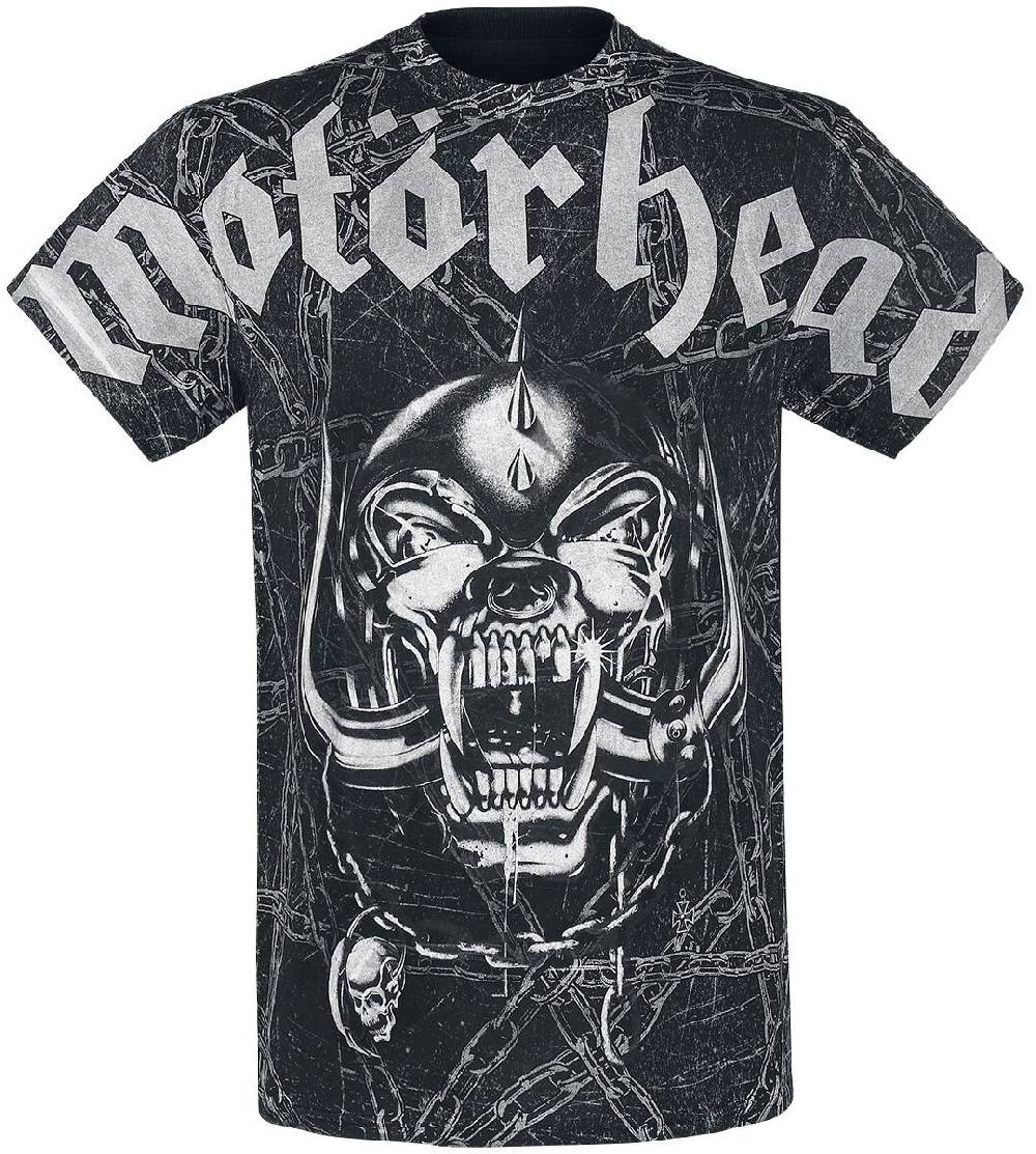 EMP "Dog Skull And Chains Allover" T-Shirt allover von Motörhead