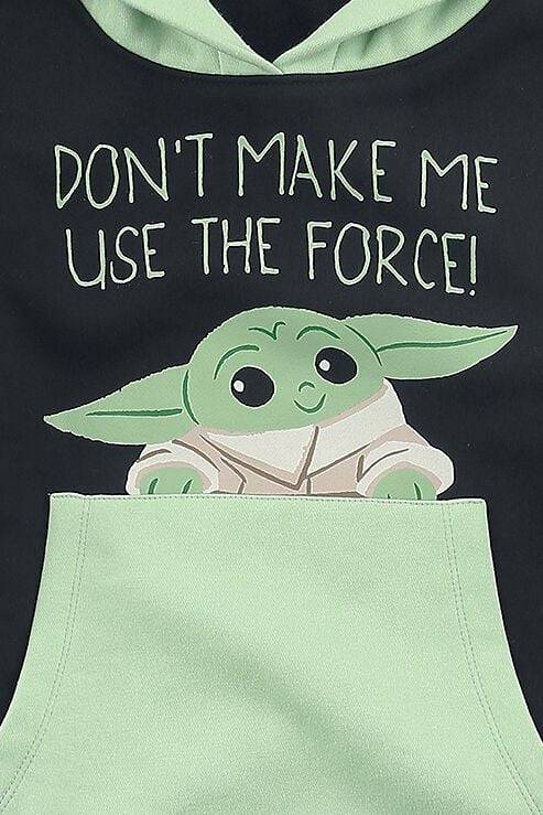 EMP "Don't Make Me Use The Force!" Kapuzenpullover Schwarz/grün Von Star Wars