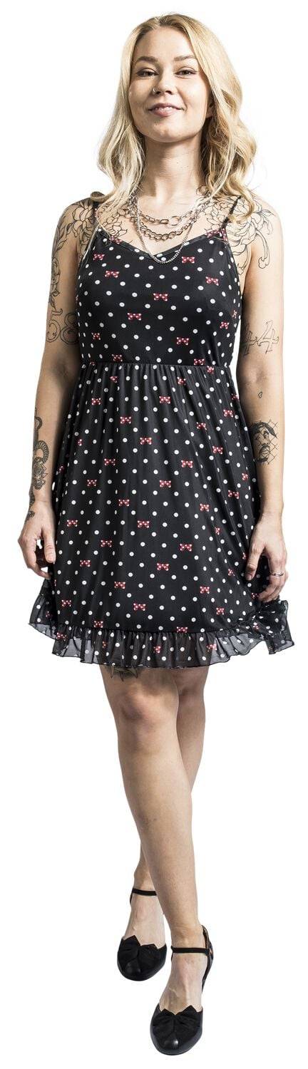 EMP "Dots And Bows" Kurzes Kleid Multicolor Von Micky Maus