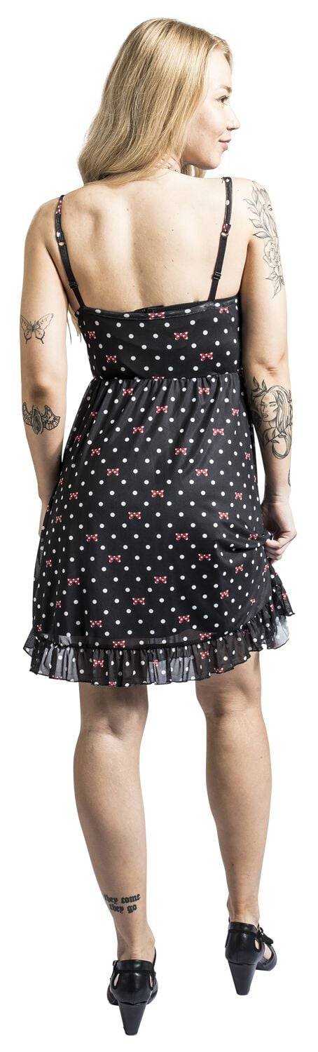 EMP "Dots And Bows" Kurzes Kleid Multicolor Von Micky Maus