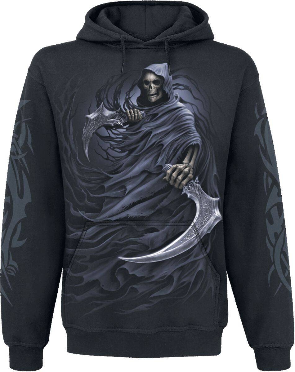 EMP "Double Death" Kapuzenpullover schwarz von Spiral
