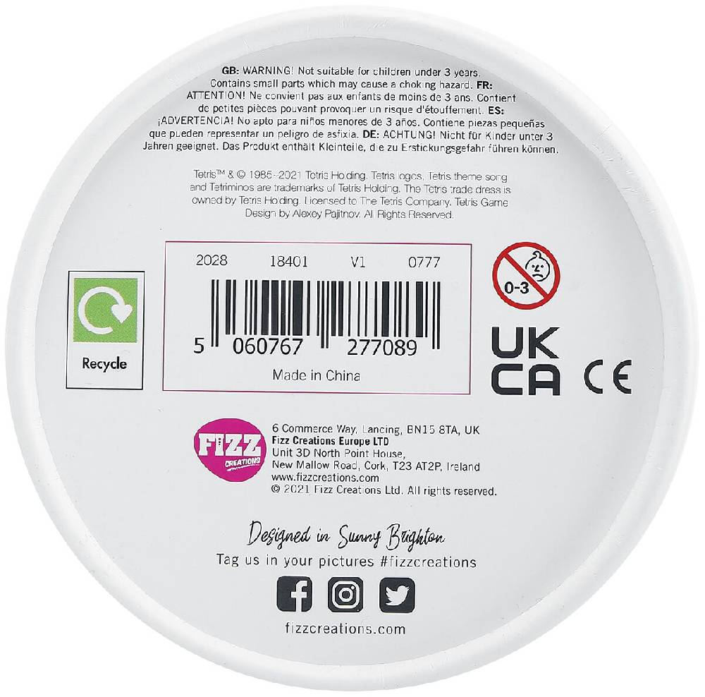 EMP "Double Sided Puzzle" Puzzle Multicolor Von Tetris