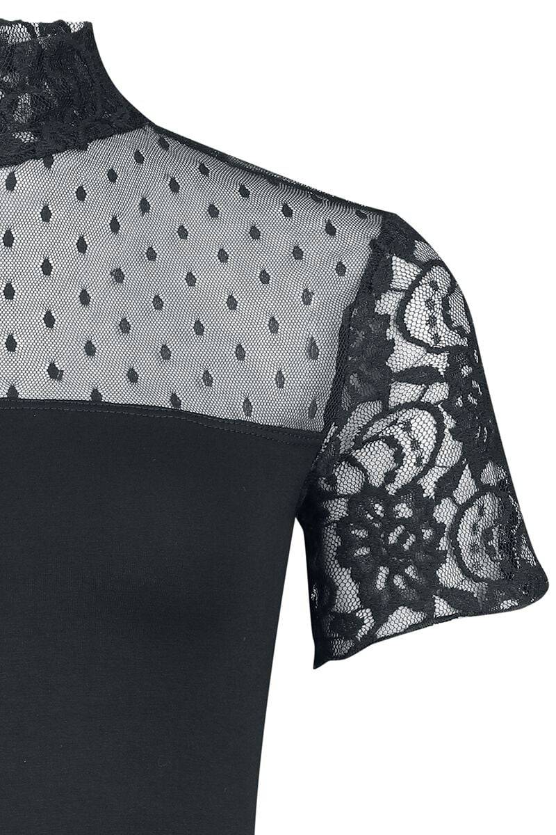 EMP "Dress Hera" Kurzes Kleid Schwarz Von Outer Vision