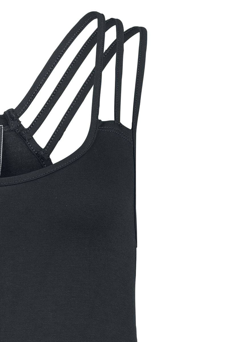 EMP "Dress Trinidad" Kurzes Kleid Schwarz Von Outer Vision