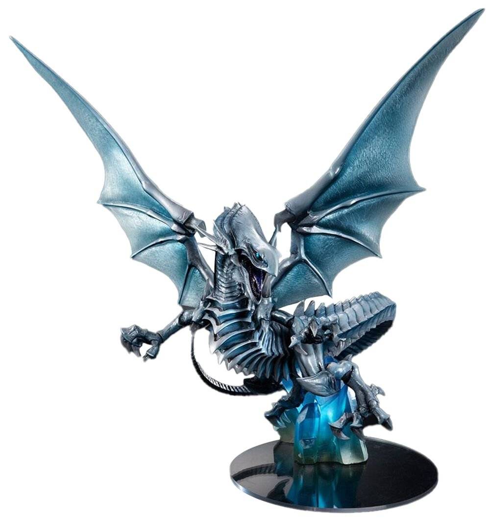 EMP "Duel Monsters Art Work - Blauäugiger weißer Drache (Holographic Edition)" Statue multicolor von Yu-Gi-Oh!