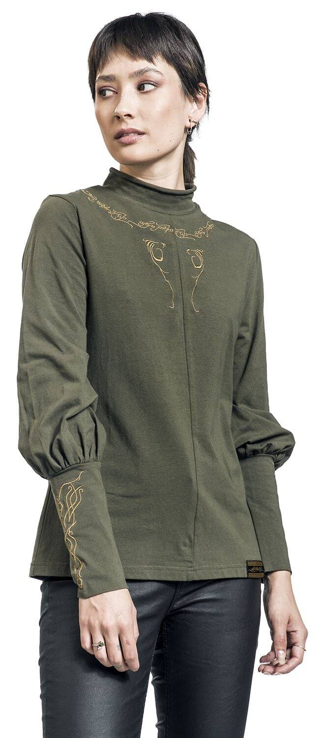 EMP "Dunedain" Langarmshirt Dunkelgrün Von Der Herr Der Ringe