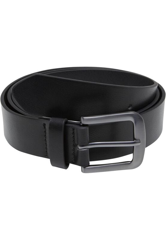 EMP "Easy Synthetic Leather Belt" Gürtel schwarz von Urban Classics