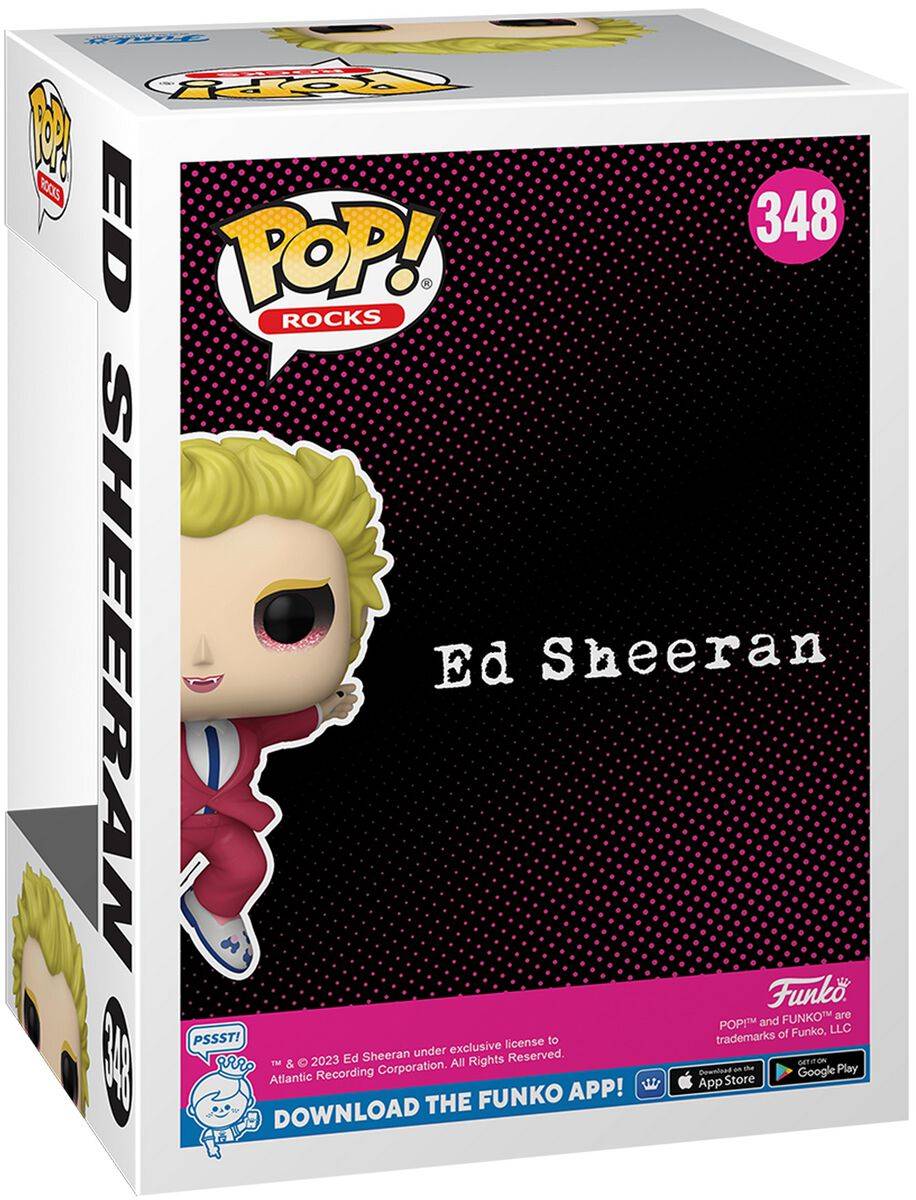 EMP "Ed Sheeran Rocks! Vinyl Figur 348" Funko Pop! Von Ed Sheeran