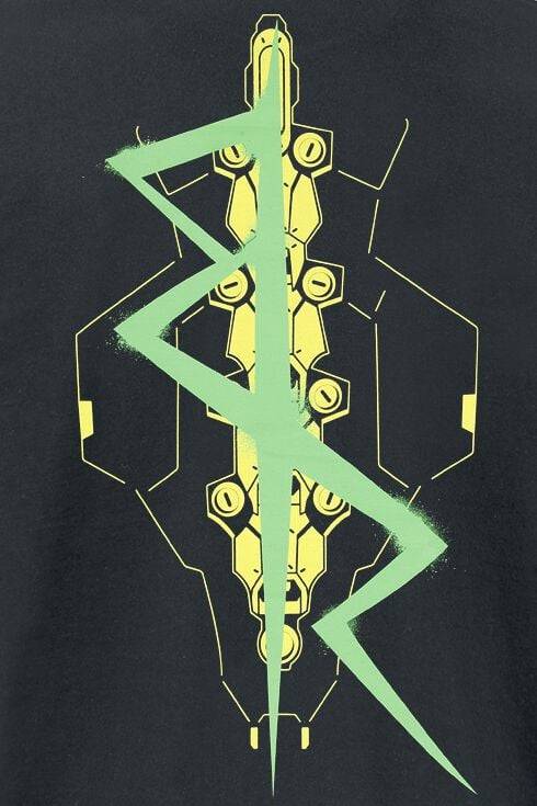EMP "Edgerunners - David" T-Shirt Schwarz Von Cyberpunk