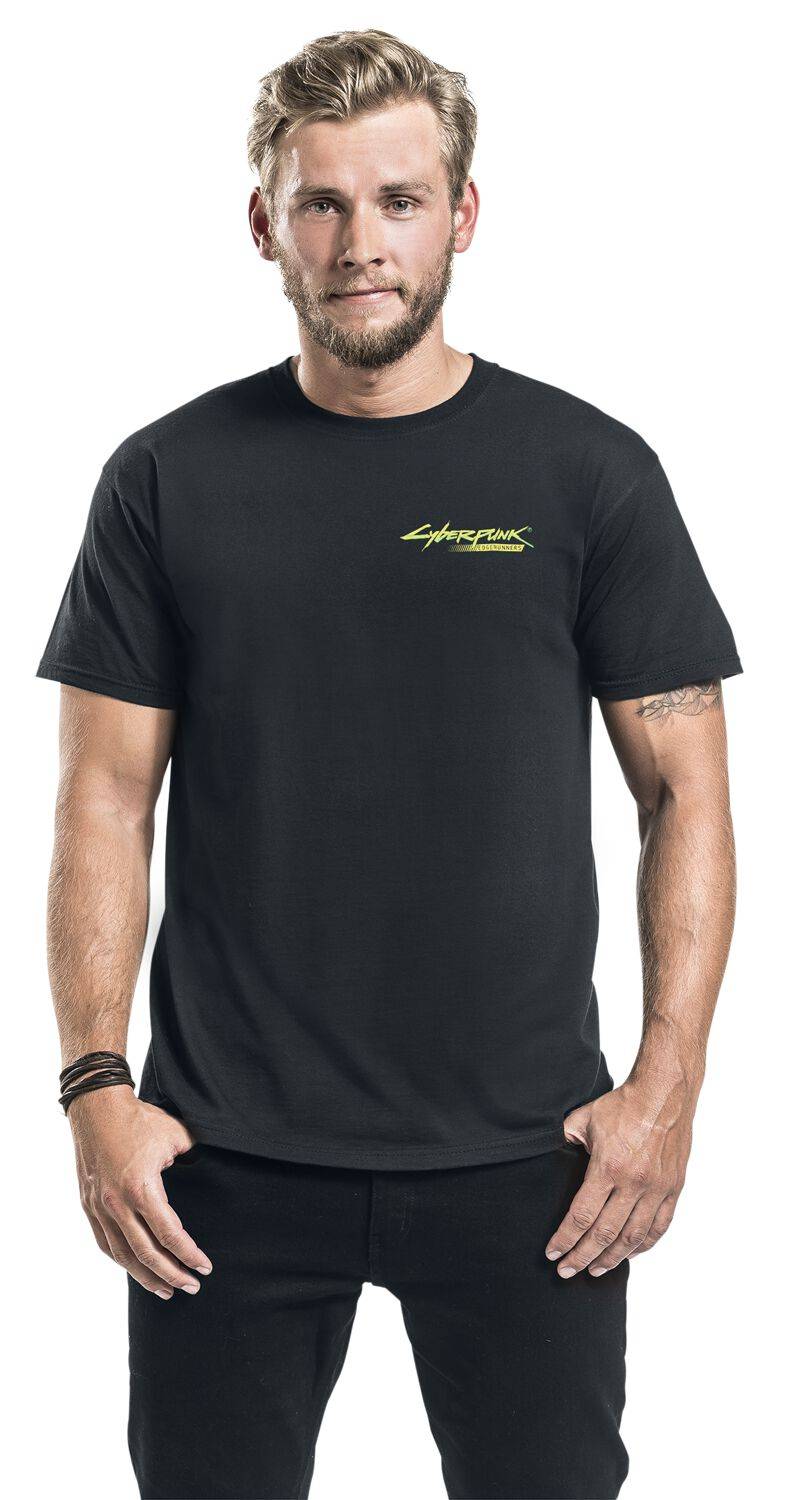 EMP "Edgerunners - David" T-Shirt Schwarz Von Cyberpunk