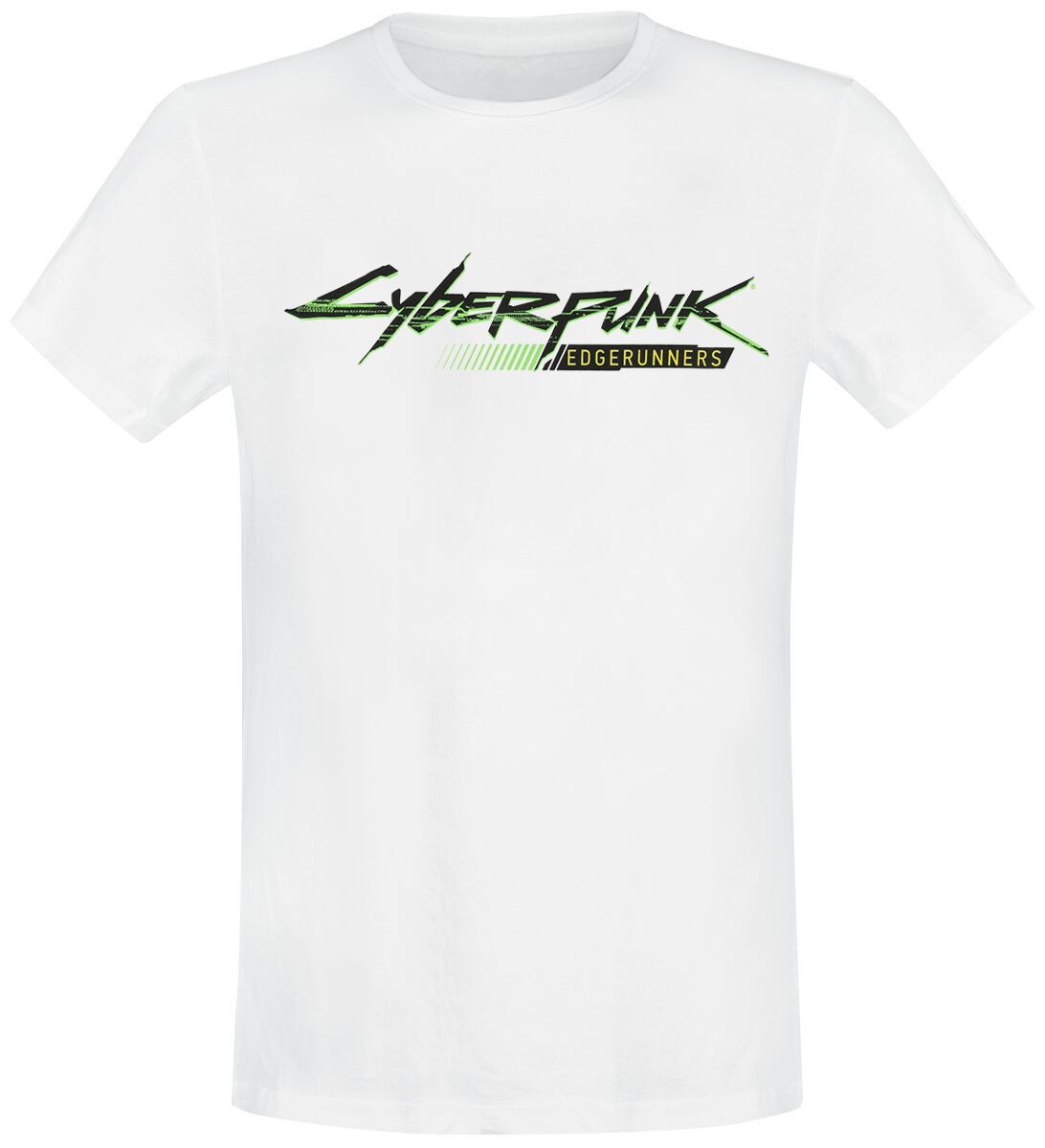 EMP "Edgerunners - Logo Tee" T-Shirt weiß von Cyberpunk