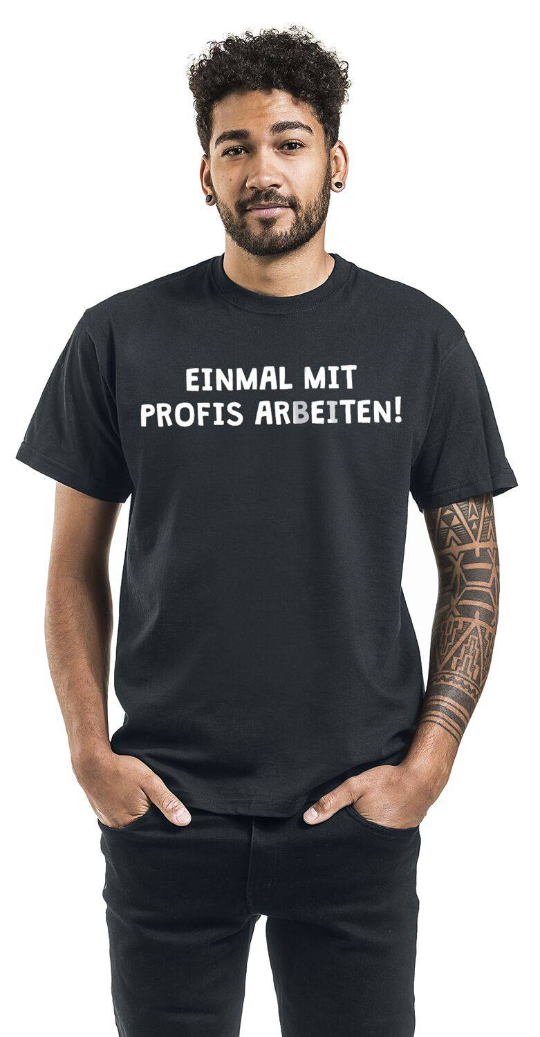 EMP "Einmal Mit Profis Arbeiten!" T-Shirt Schwarz Von Beruf & Karriere