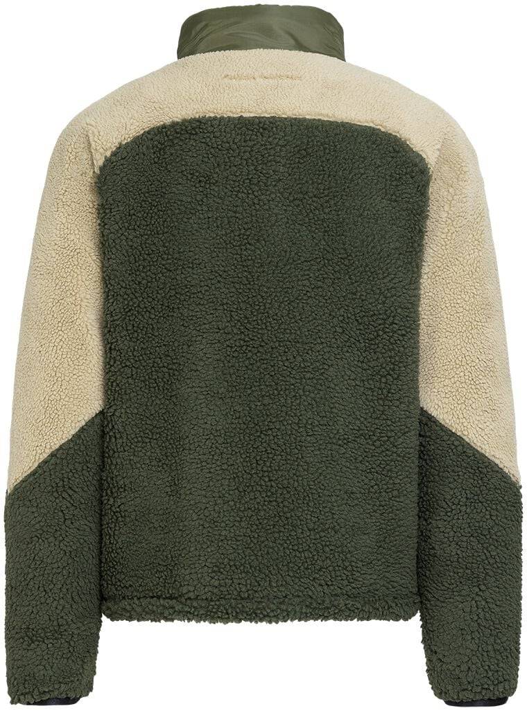 EMP "Elementary Polar Jacket" Fleecejacke Beige/grün Von Unfair Athletics
