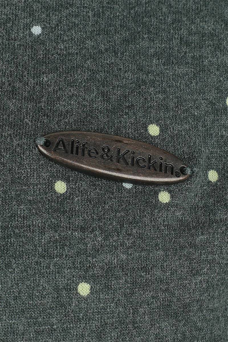 EMP "ElliAK B Shirt Dress" Kurzes Kleid Grün Von Alife And Kickin