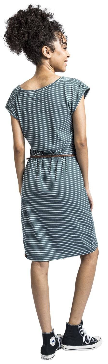 EMP "ElliAK Z Shirt Dress" Kurzes Kleid Blau Von Alife And Kickin