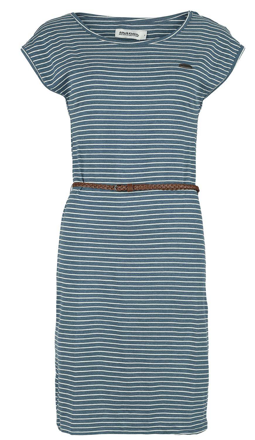 EMP "ElliAK Z Shirt Dress" Kurzes Kleid blau von Alife and Kickin
