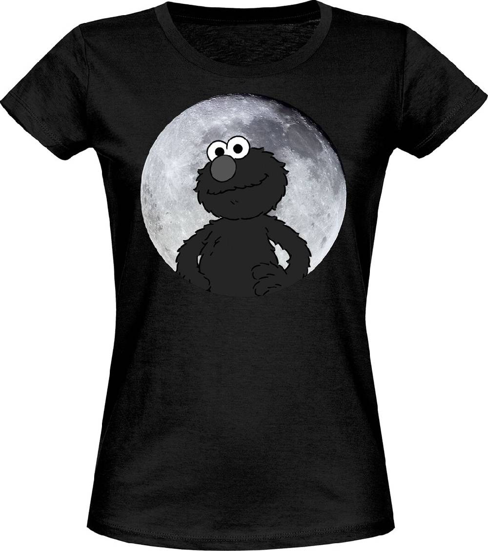 EMP "Elmo Moonnight" T-Shirt schwarz von Sesamstraße