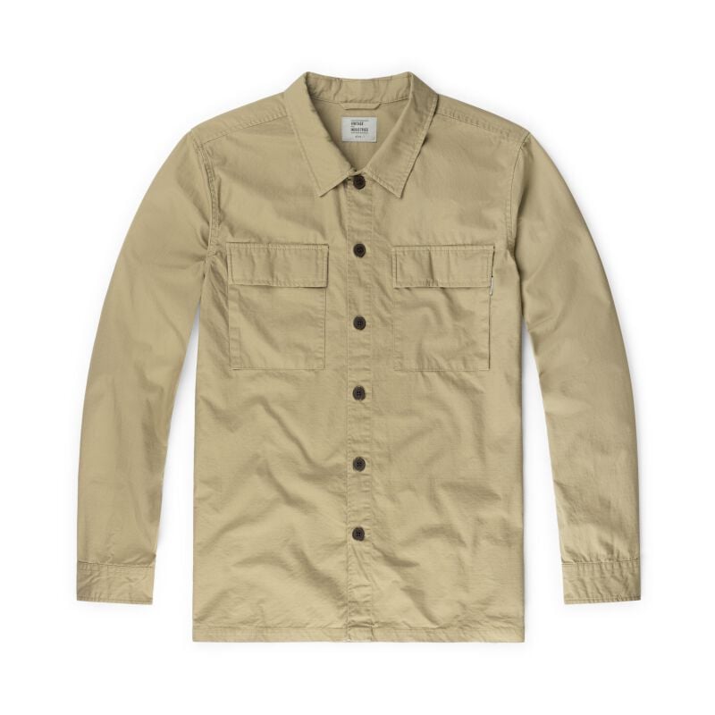 EMP "Emerald" Langarmhemd khaki von Vintage Industries