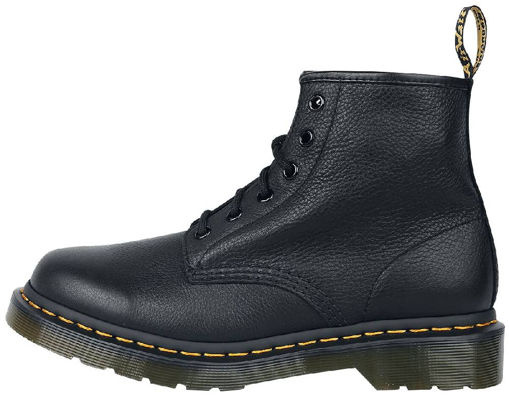 EMP "101 - Black Virginia" Boot Schwarz Von Dr. Martens