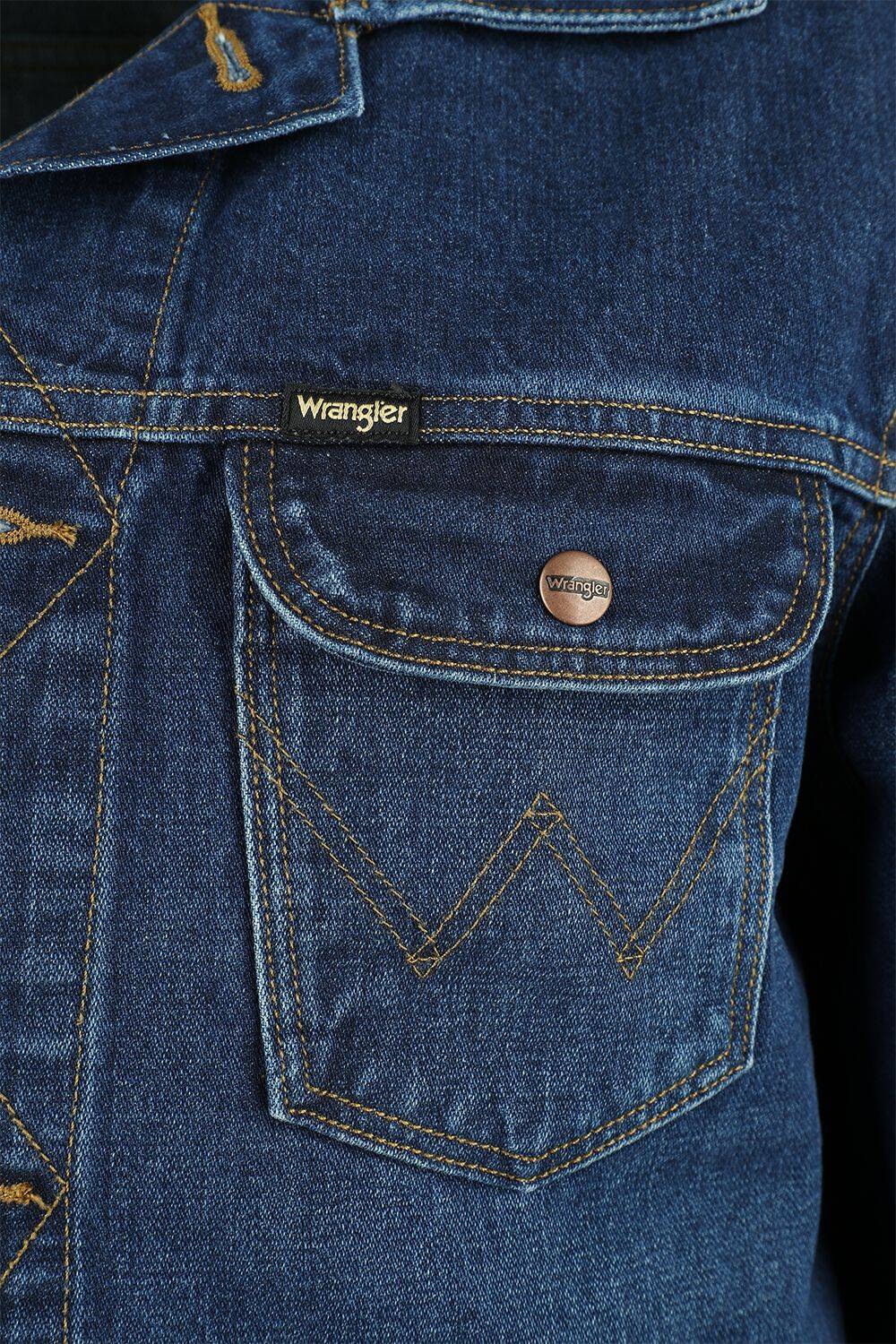EMP "124MJ Far Away" Jeansjacke Blau Von Wrangler