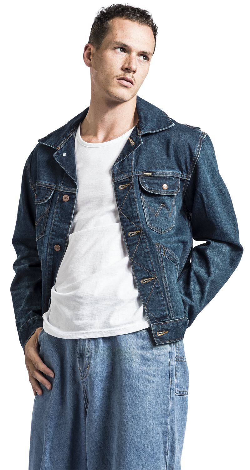 EMP "124MJ Far Away" Jeansjacke Blau Von Wrangler