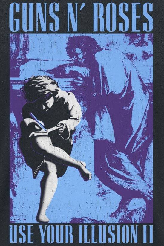 EMP "1991 Illusion" T-Shirt Schwarz Von Guns N' Roses