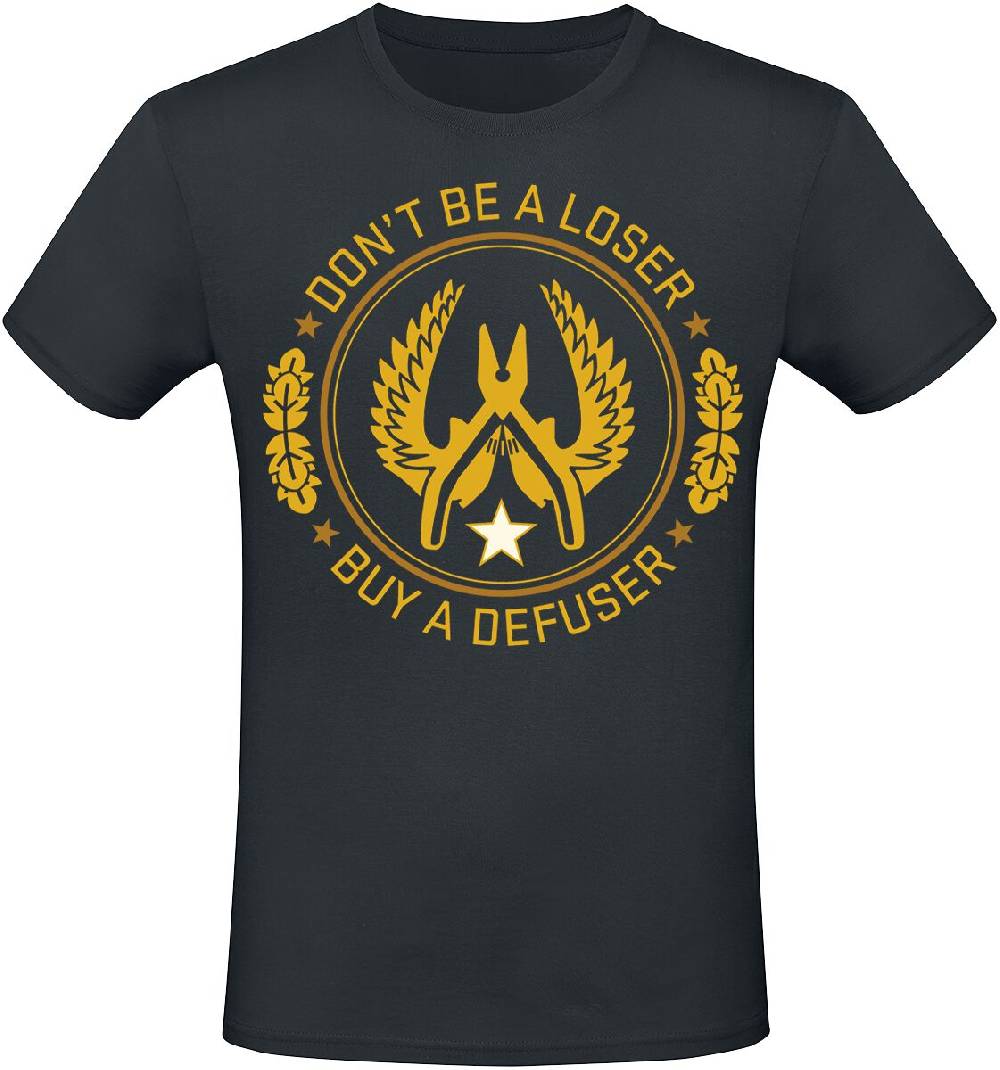 EMP "2 - Defuser" T-Shirt schwarz von Counter-Strike