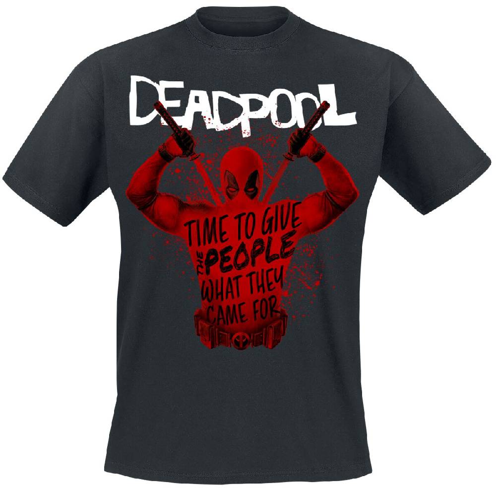 EMP "3 - Merc Splatter" T-Shirt schwarz von Deadpool