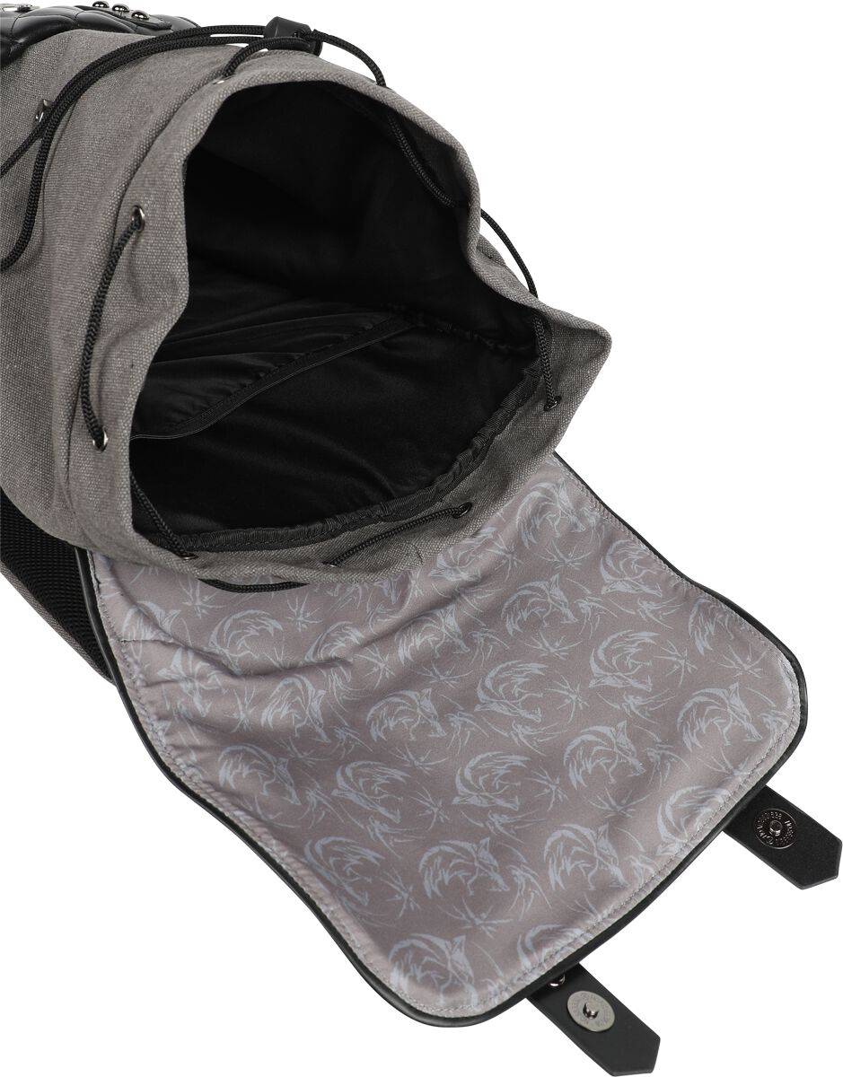 EMP "3 - Wolf Signs" Rucksack Grau Von The Witcher