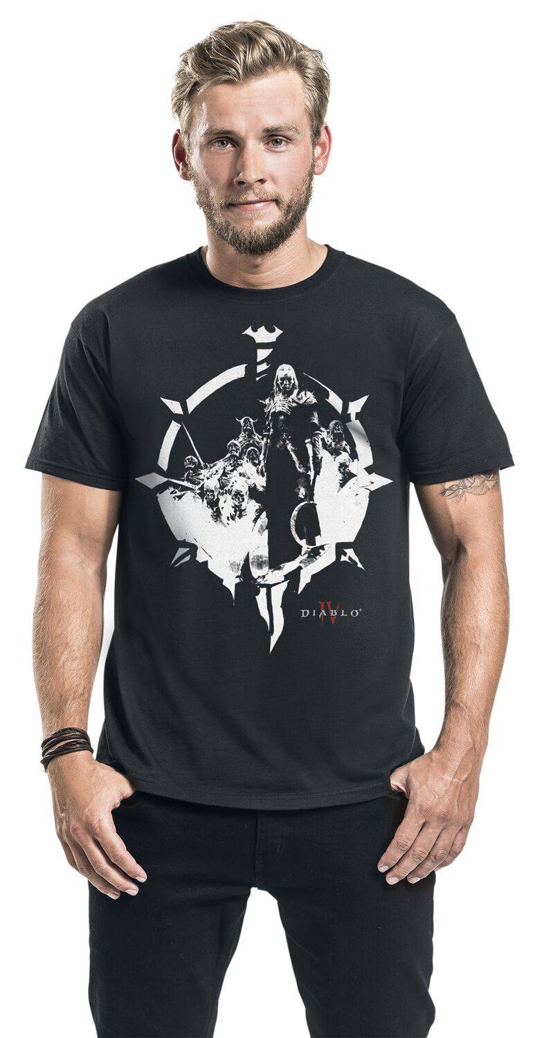 EMP "4 - Necromancer" T-Shirt Schwarz Von Diablo