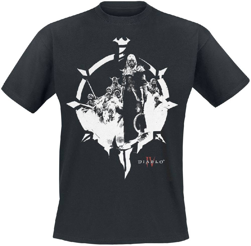 EMP "4 - Necromancer" T-Shirt schwarz von Diablo