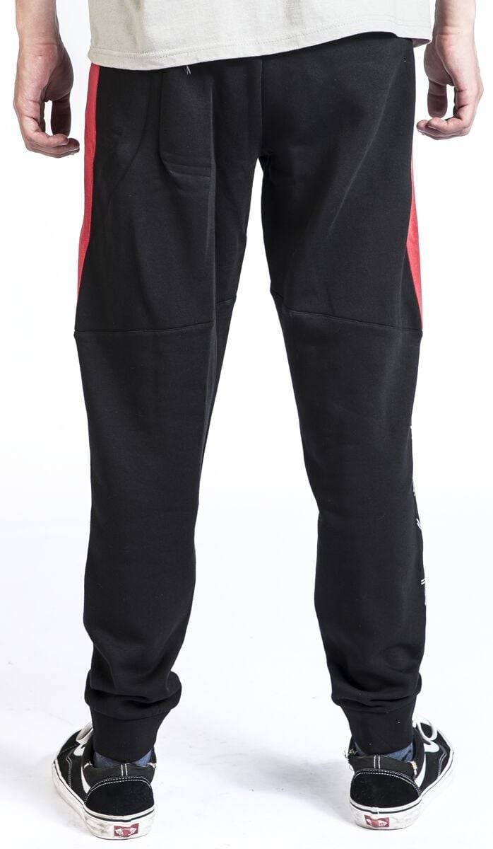 EMP "4 - Signs" Trainingshose Schwarz/rot Von Diablo
