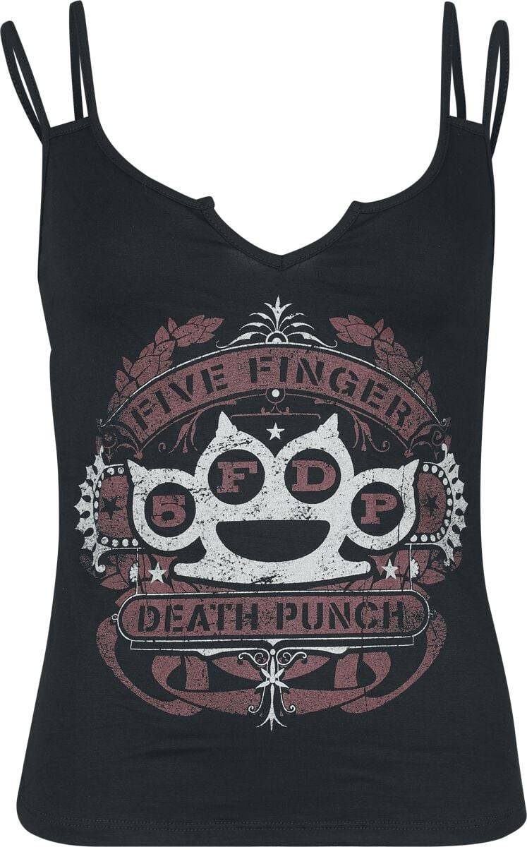 EMP "5FDP" Top schwarz von Five Finger Death Punch