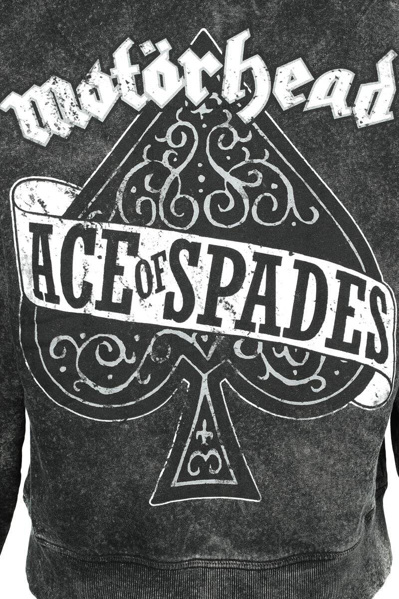 EMP "Ace Of Spades" Kapuzenjacke Grau Von Motörhead