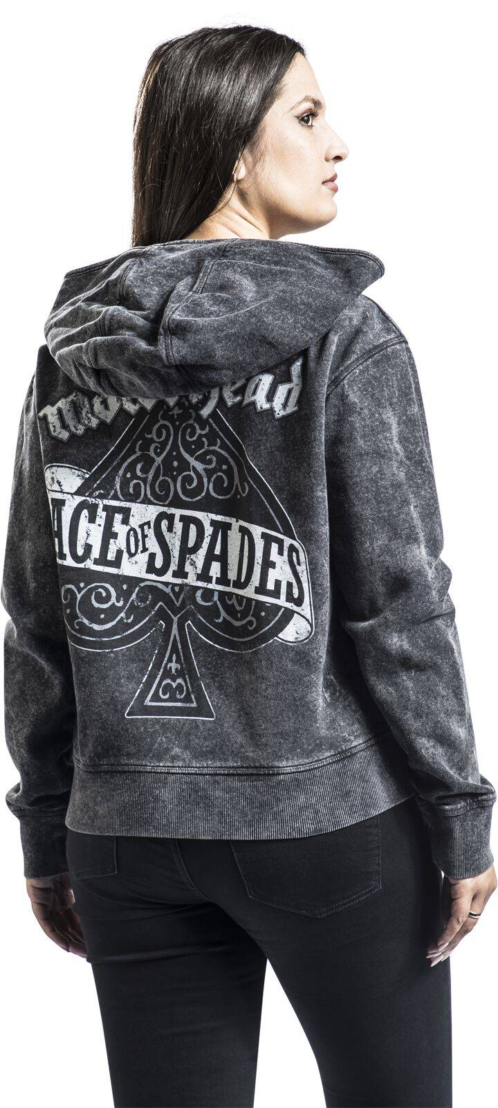 EMP "Ace Of Spades" Kapuzenjacke Grau Von Motörhead