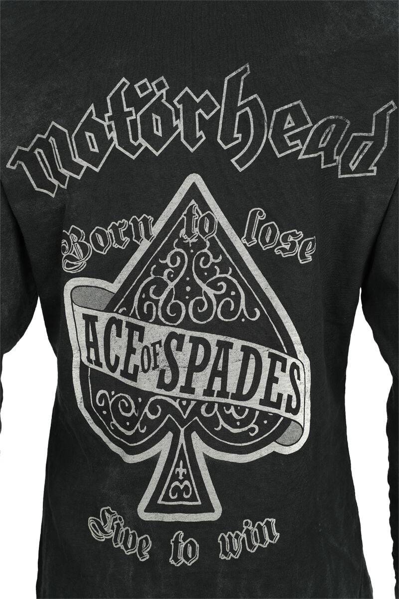 EMP "Ace Of Spades" Langarmshirt Grau Von Motörhead