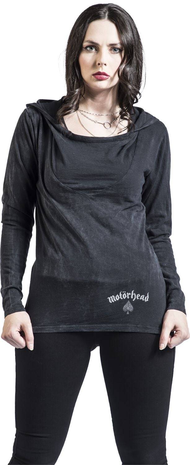 EMP "Ace Of Spades" Langarmshirt Grau Von Motörhead