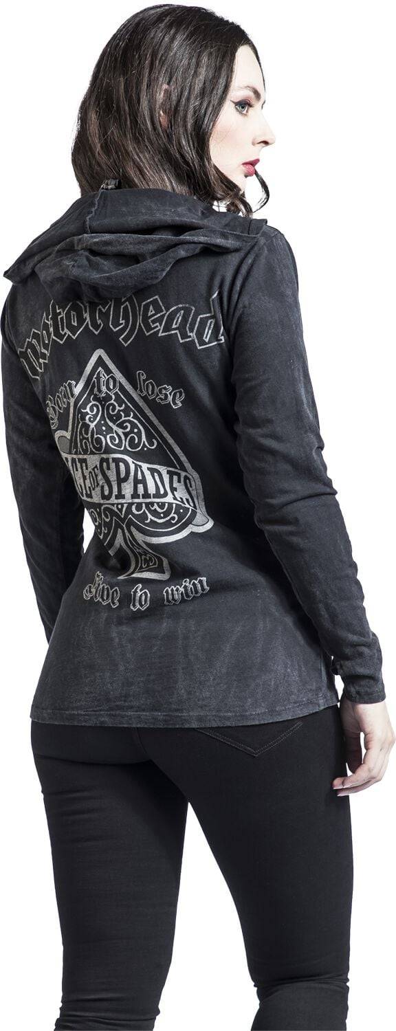 EMP "Ace Of Spades" Langarmshirt Grau Von Motörhead