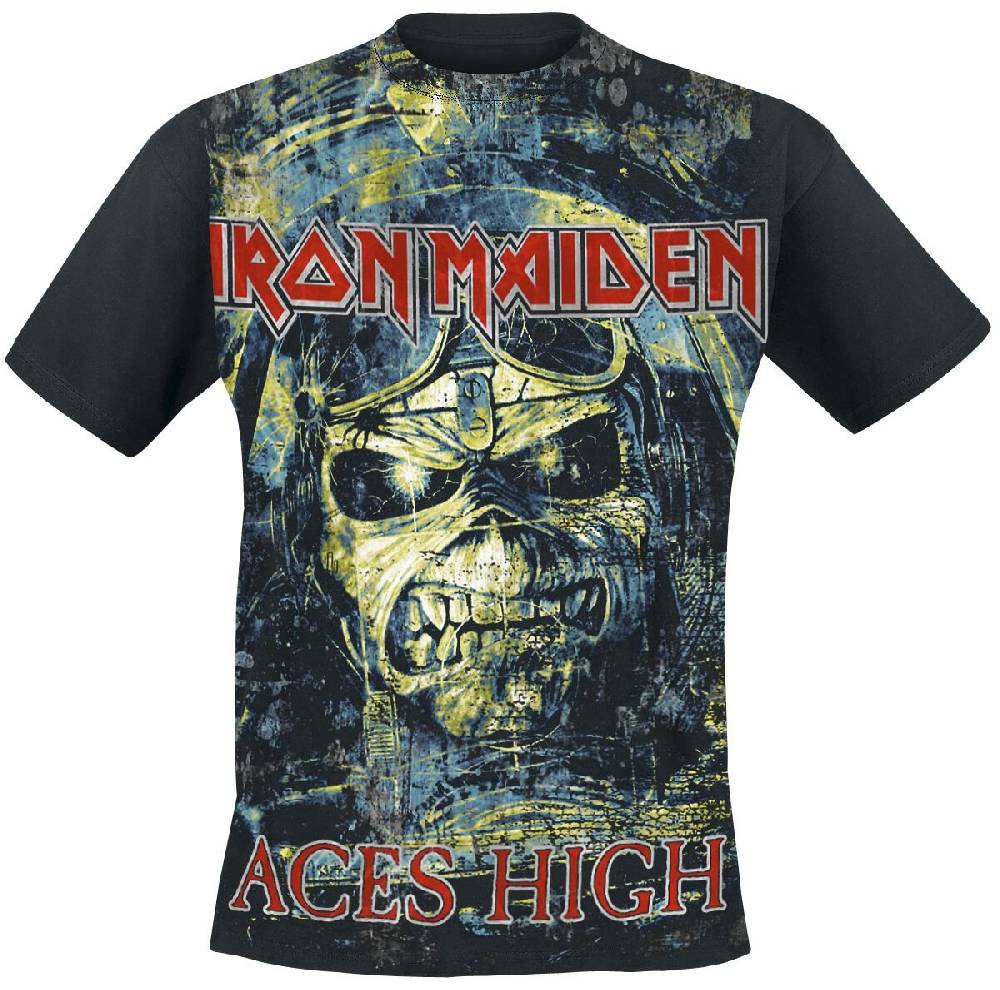EMP "Aces High" T-Shirt schwarz von Iron Maiden