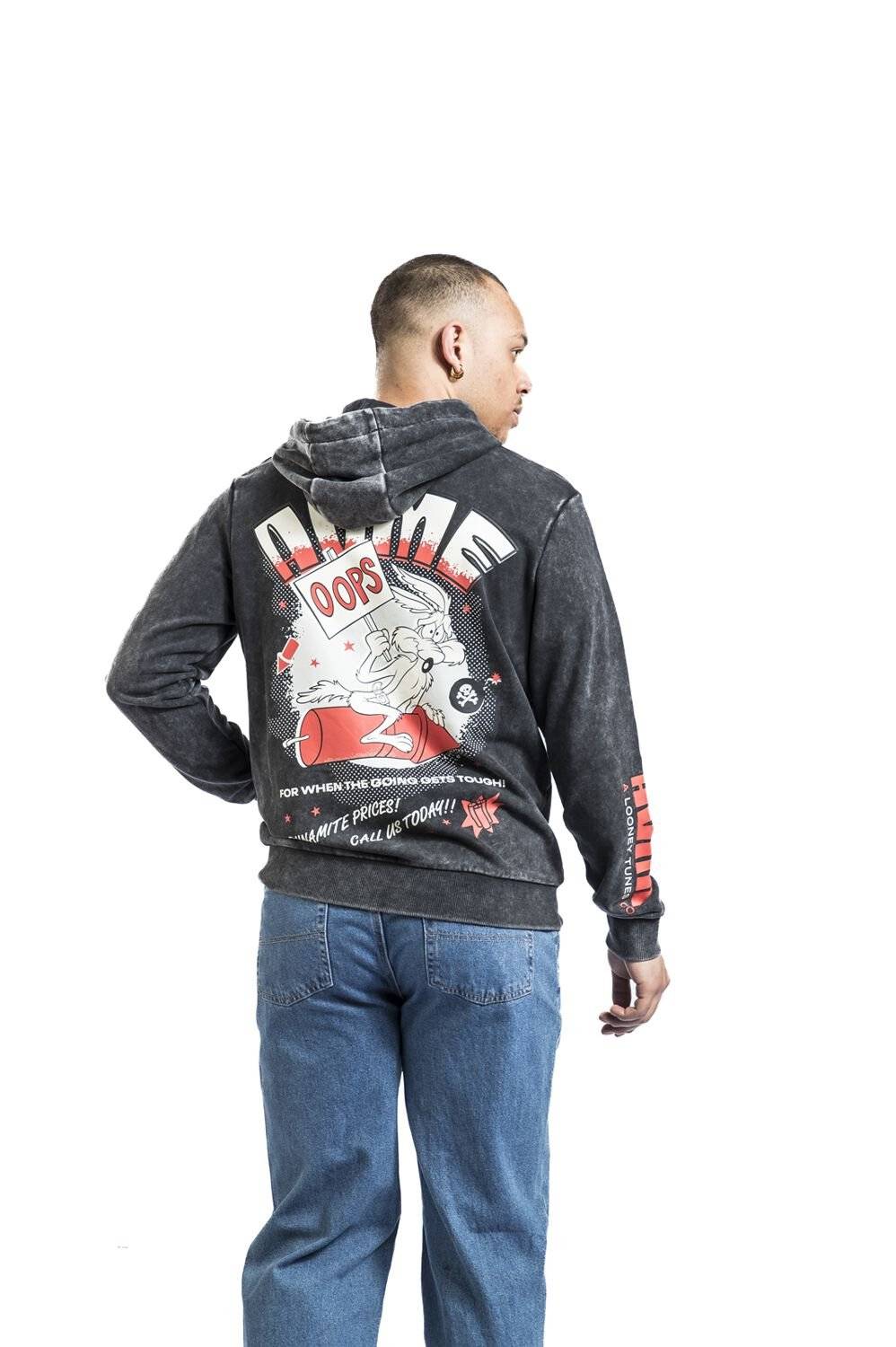 EMP "ACME" Kapuzenjacke Anthrazit Von Looney Tunes