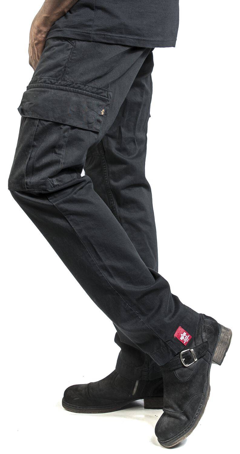 EMP "Agent" Cargohose Schwarz Von Alpha Industries