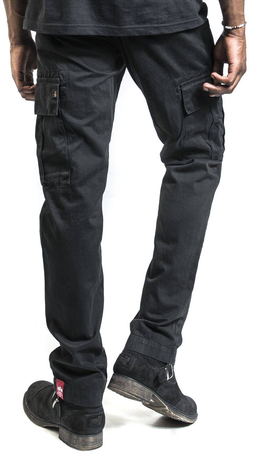 EMP "Agent" Cargohose Schwarz Von Alpha Industries