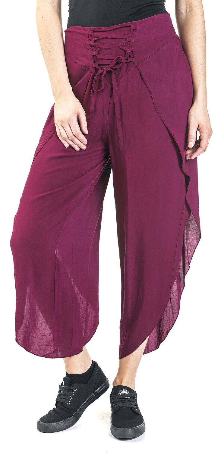 EMP "Akayla Pants" Stoffhose Lila Von Innocent