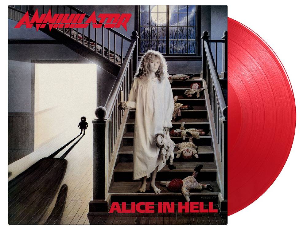 EMP "Alice in hell" LP farbig von Annihilator