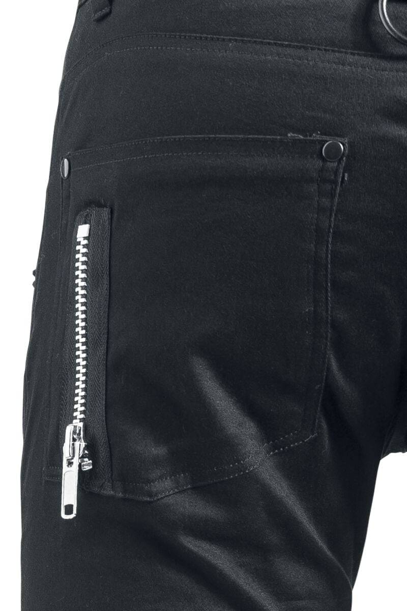 EMP "Alihan Pant" Stoffhose Schwarz Von Heartless